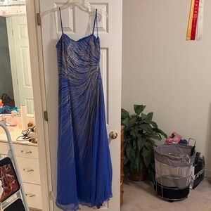 Elegant Blue Evening Dress/Prom Dress